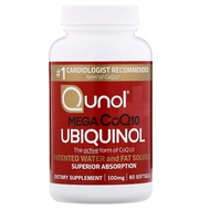 ️ ️Qunol, Ubiquinol, Mega CoQ10 , 100 mg, 60 Softgels
