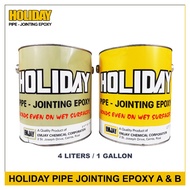 Holiday Pipe PVC Jointing Epoxy Component A & B Set 4L (1GAL)