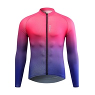 WOSAWE Bicycle Bike Cycling Long Sleeve Jersey For Men Shirts Clothing MTB Mountain Breathable Reflective Tops