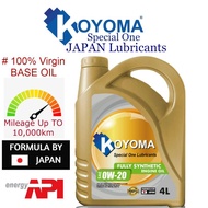 KOYOMA 0W20 FULLY SYNTHETIC ENGINE OIL