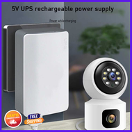 COD OENKK Mini UPS Power Supply Backup CCTV EU Plug 1200mAh 5V/2A - QX-2352C / Baterai CCTV / Batera