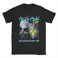 Ready Stock Cloud Strife Final Fantasy 7 T-Shirts for Men Fun  Cotton S-3XL
