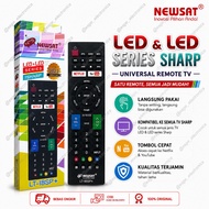 ORIGINAL REMOTE TV SHARP REMOT TV LED SHARP RIMOT TV LCD SHARP NEWSAT LT-18SP REMOT TV SHARP