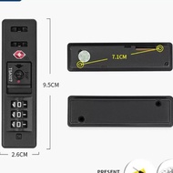 TSA Built-in Luggage Lock 007, TSA Luggage Lock TSA Lock