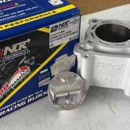 NLK PERFORMANCE BLOCK CERAMIC ULTRA+ V2 LC135 Y15ZR LC5S  PISTON DOME 3.0MM 57MM 60MM 62MM 63MM 65MM