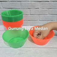 12 Pcs COWBOY 003 Hygienic & Easy to Wash Plastic Hand Washing Bowls