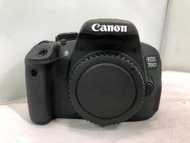 Canon 700d 跟兩電池 有電 有充 操作正常 全場最平