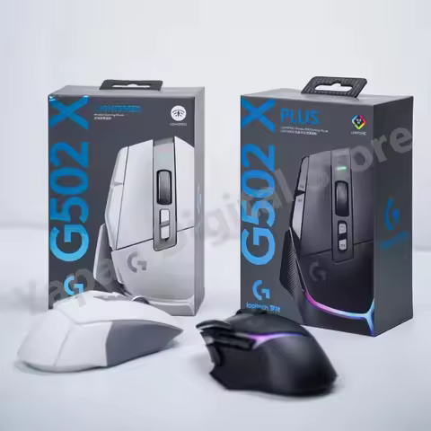 Logitech G502 X PLUS LIGHTSPEED Wireless Gaming Mouse G502X LIGHTSPEED 25K Hero Optical Sensor Progr