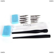 XIMiM Manga Pen Dip Pen Set Manga truyện tranh Pro vẽ Kit Anime Nib vẽ công cụ