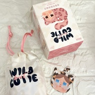 Ready Stock POPMART CRYBABY Wild but Cutie Series - Vinyl Plush Pendant - Vanilla Cutie/Vintage Cuti
