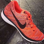 NIKE FLYKNIT LUNAR 3 亮橘