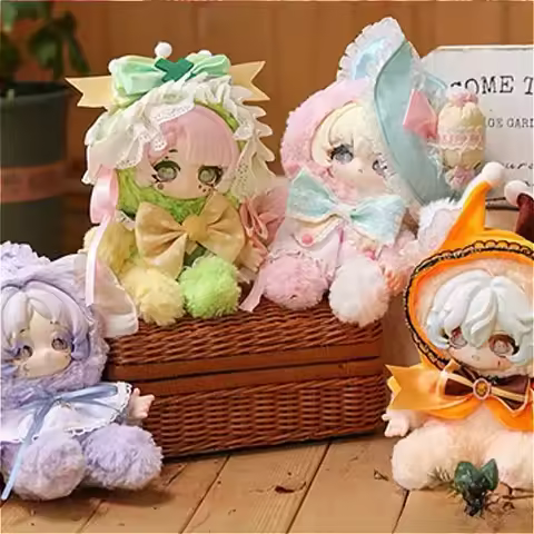 TUTULONG Lulucy Stellar Dream Casket Series Blind Box Cute Anime Figures Mystery Box Vinyl Plush Roo