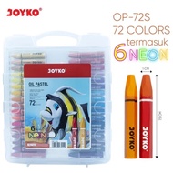 JOYKO CRAYON OIL PASTEL OP-72S 72 COLORS