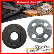 3 Pairs Angle Grinder Lock Nut Inner Outer Round Metal Pressure Plate Angle Grinder Flange Nut
