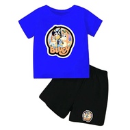 Bluey Bingo Family Kids Outfit - Bluey Clothes for Boys and Girls 2-10 Years