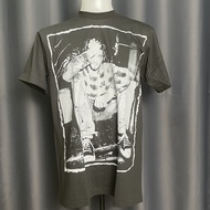 เสื้อKurt Donald Cobain สไตล์วินเทจ สกรีนหน้าหลัง ผ้าฝอกสีดำ