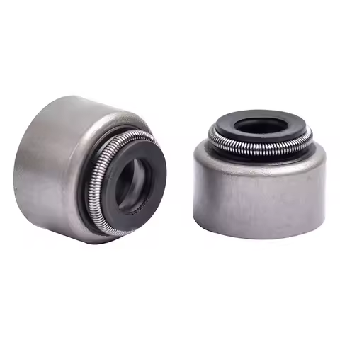 2pc 5mm Motorbike Engine Intake & Exhaust Valve Stem Oil Seal For Yamaha TT-R250 TTR250 TTR 250 1993