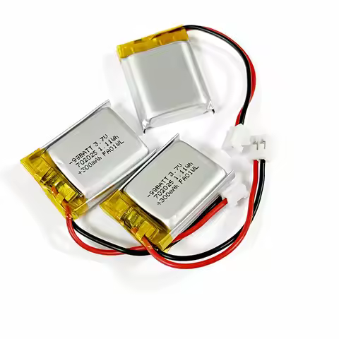 1-10Pcs 702025 LiPo Lithium Polymer Battery 3,7V 300mAh for Bluetooth Headphones,Mini Speaker,Air Pu