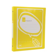 แฟ้มโชว์เอกสาร 3 ห่วง A4 เหลือ ออร์ก้า A-333