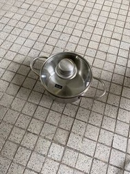 German fissler stainless-steel saucepan pit 15cm 德國菲仕樂電磁爐可用不鏽鋼雙耳煲仔（上水交收）新淨厚底可順豐到付 Trade at sheung sh