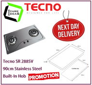 TECNO SR 288 SV  2-Burner 90cm Stainless Cooker Hob / FREE EXPRESS DELIVERY