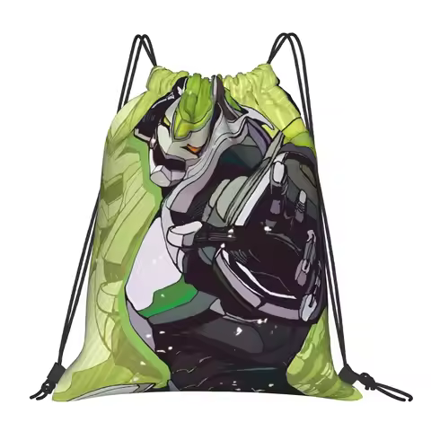 1 pc Fighting Tiger Tiger and Bunny Print Drawstring Bags Men Women Storage Backpack Teenager Travel