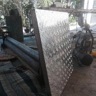 Custom pembuatan bak kontrol, tutup tandon, tutup got selokan bahan alumunium besi holow beton plat 
