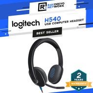 Logitech H540 USB Computer Headset [High-Definition Sound Quality]