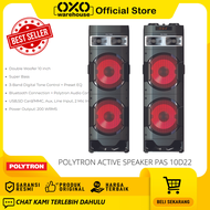 Polytron Active Speaker 10D22 Dual Subwoofer Garansi Resmi Murah Sukabumi