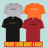 100k T-Shirt Promo Get 4 Premium Quality Creative Clothes