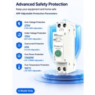 [Version 2026] Tuya Smart Circuit Breaker - Smart Circuit Breaker 1P + N 1~63A Tuya/ Smart Life app