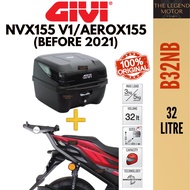 NVX155 V1 AEROX155 NVX 155 AEROX GIVI SRV SPECIAL MONORACK MONO RACK J TAPAK BOX KARRIER BELAKANG KO