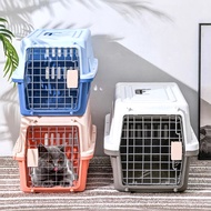 Pet Carrier Hard Plastic Travel Crate for Cat Portable Pet Crate