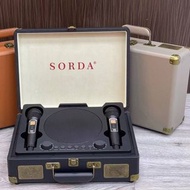 SD2109 karaoke speaker with 2 wireless microphones