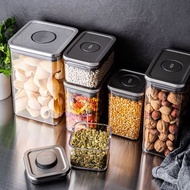 不鏽鋼按壓保鮮盒兩件組-多款