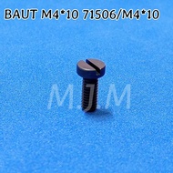 MESIN M4*10 Black Bolt / Sewing Machine Shoe Lift Bolt 1 Needle MJM-71506/M4*10