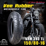 150/80-16 ปี25 ยี่ห้อ VEE RUBBER รุ่น VRM 393 รถชอปเปอร์ รถฮอนด้าสตีท รถฮาเล่ รถคลาสสิค