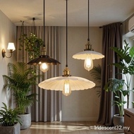 Retro Metal Pendant Light Loft Industrial Vintage Pendant Lamp Creative Dining Room Restaurant Wroug