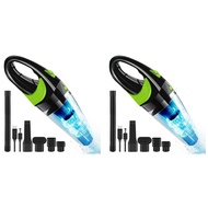 【LB0P】-2X Strong Power Car Vacuum Cleaner for Home Car Portable Handheld Vacuum Cleaner 120W Mini Car Vacuum Cleaner