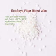 [USA] EcoSoya Pillar Blend Wax PB 柱蠟 天然大豆蠟 Natural Soy Wax 500g香薰 蠟燭原料 原材 材料 手工 韓式 candle DIY 唧花 CAR