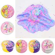 Cute Unicorn Cloud Slime Ice Cream Antistress Cotton Slime Fluffy Colour Clay Snow Mud Slime Toy For Children  Gifts