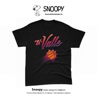 ிCOD Phoenix Sun EL VALLE Suns T-Shirt Inspired Basketball Devin Booker NBA Unisex Casual