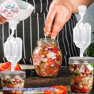 Flym Wide Mouth Mason Jar Fermentation Lid Air Valve Set Mason Jar Fermenting Lid Fermentation Kit F