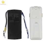 【SUNSHINEAGE】Ceiling Fan Lamp Light Remote Control Kit Light Dimmer Timing Wireless receiver【HOT HOM