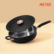 Meyer Accent Series Stainless Steel Multi-Pan 28cm &amp; Lid No. 3 Set (Route Pan/Stir-fry Pan/Wok Pan)