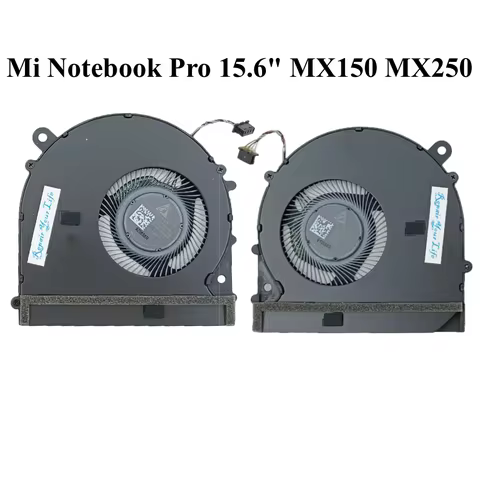 CPU GPU Cooling Fan For Xiaomi Mi Notebook Pro 15.6" MX150 MX250 MX350 181501-AD Computer Cooler Rad