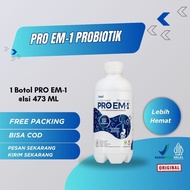 PRO EM 1 Original Probiotic, Large Bottle (Contains 473ML), ED October 2025, Halal & BPOM