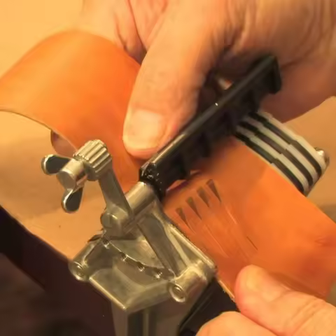 Leather Table Top Lace Cutter Weaver Lace Stripper Fringe Braiding Strip Belts Cutting Tools Leather