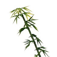 [Simhoa21] 100 Model Bamboo Trees, Miniature Architecture Elements for DIY Scenery