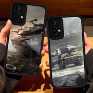 S128 World of Tanks Casing for Samsung A05S A54 A16 S25 Ultra A14 A55 A34 A56 A15 A04s A36 A35 A25 A